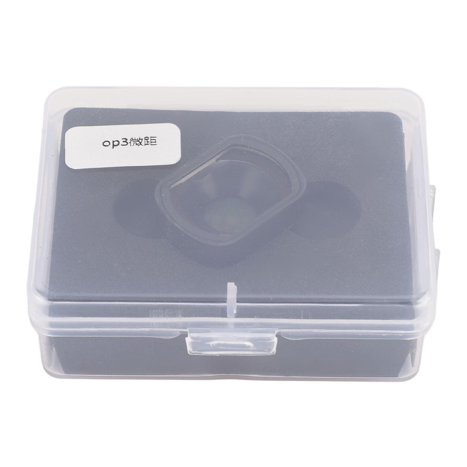 10-кратный макрообъектив для камеры Osmo Pocket 3 с магнитным креплением, оптическое стекло, алюминиевая рамка для фотосъемки